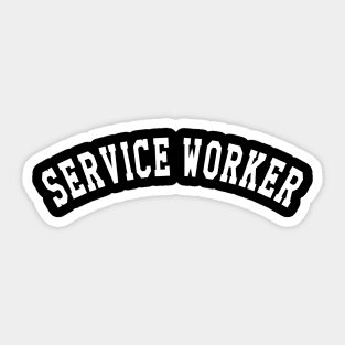 Service Worker Sticker